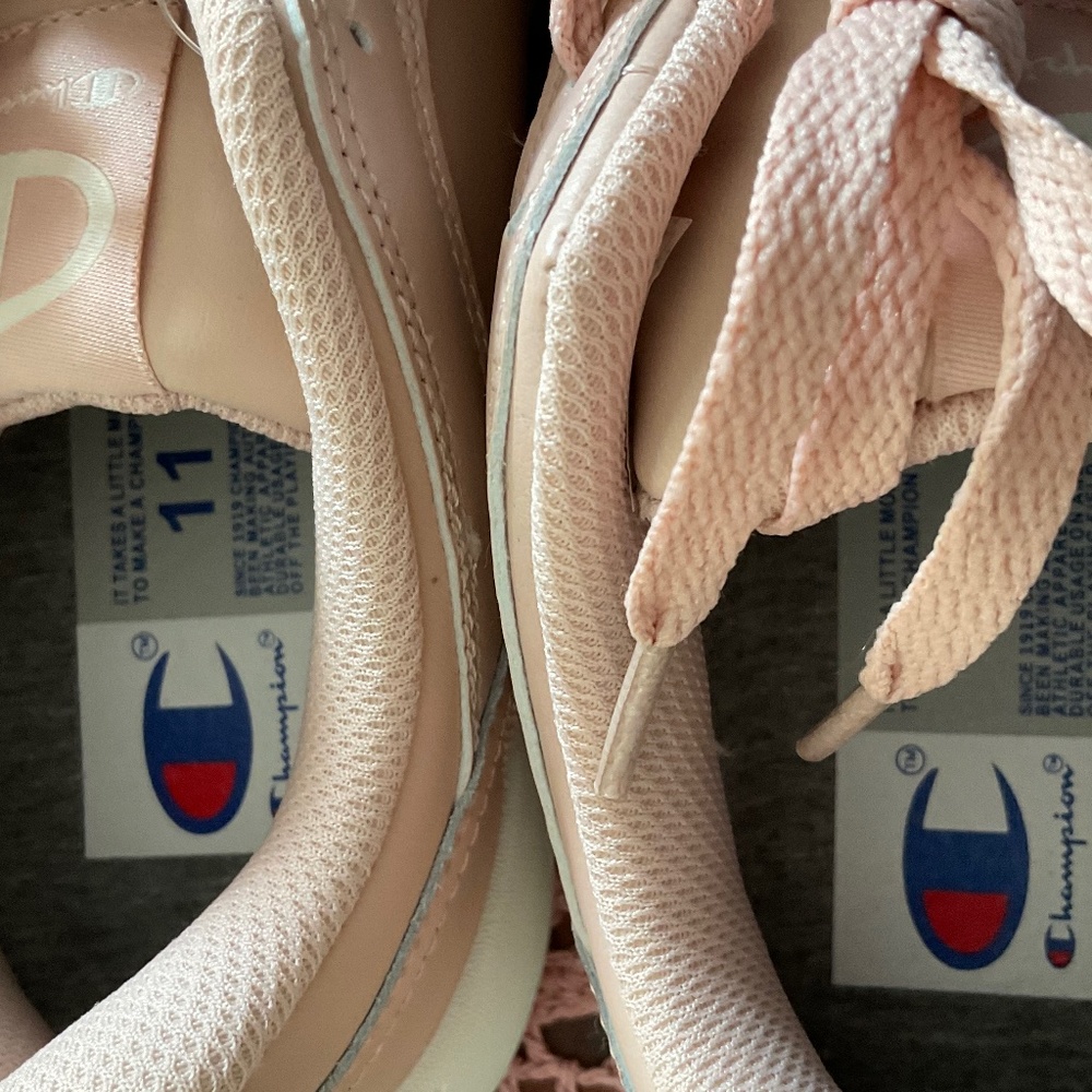 Champion Womens Super C Court Leather Sneakers Size 11 - Picture 3 of 7